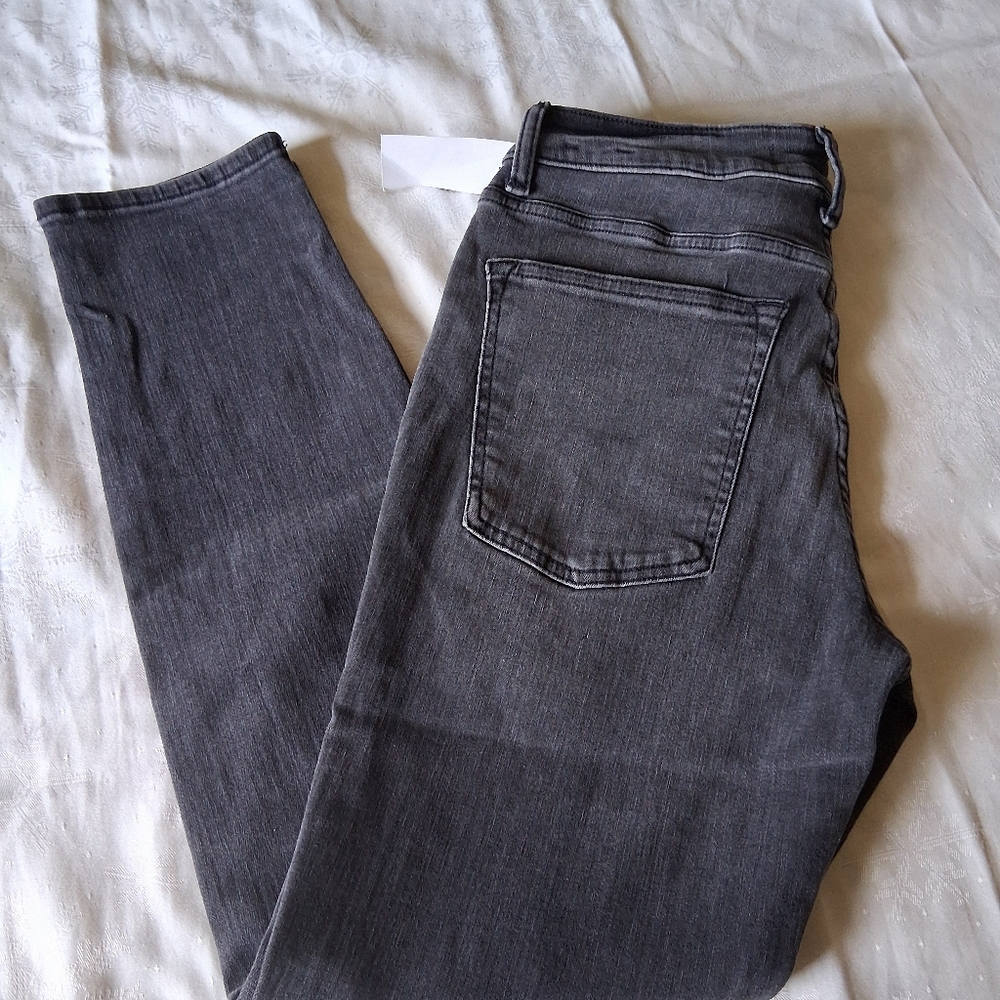 Warp + Weft Stylish Gray Denim Jeans Size 28